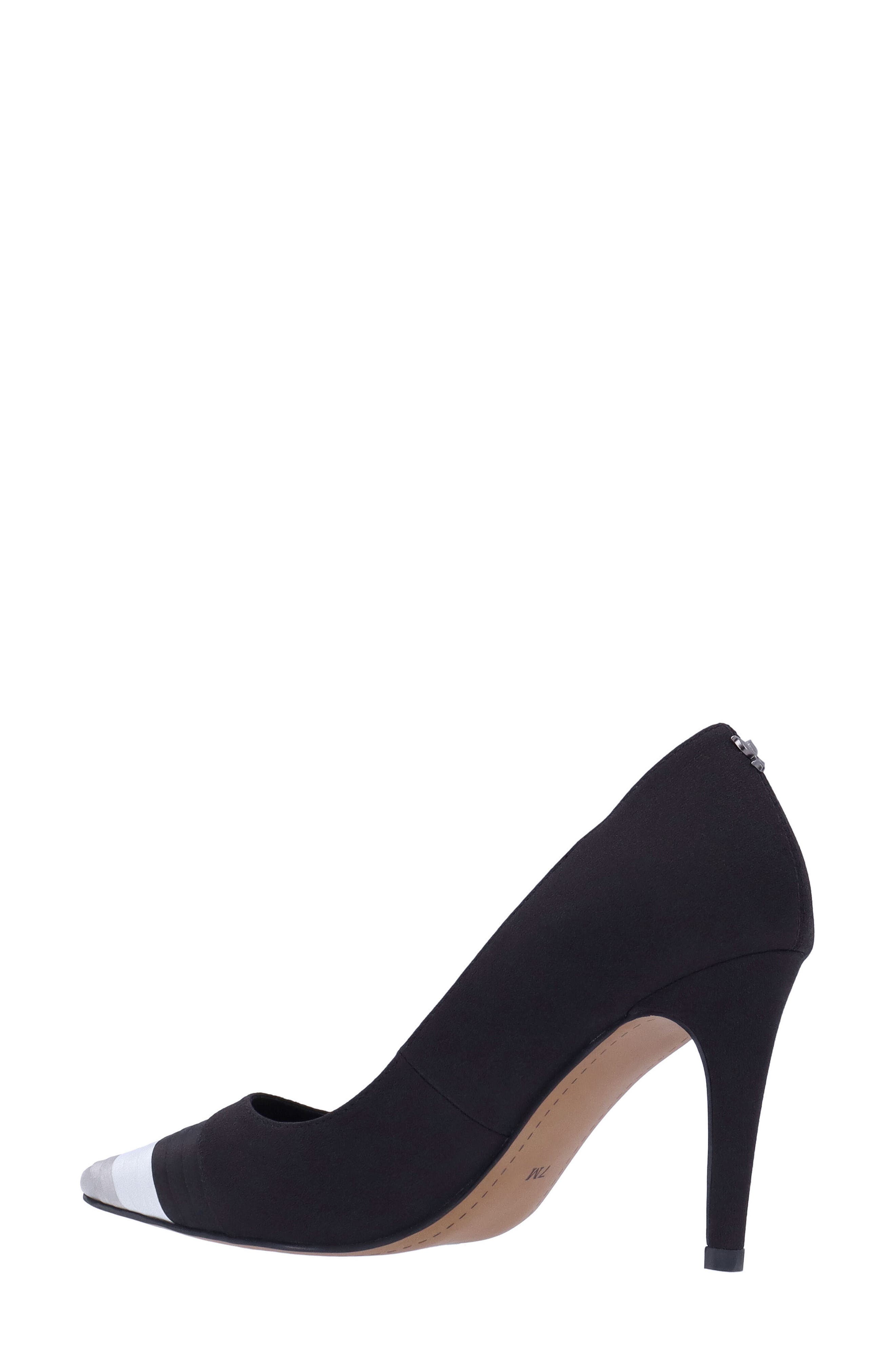 J. Reneé Garbina Pointed Toe Pump, Alternate, color, Black