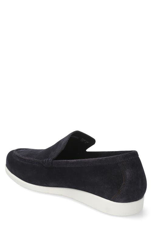 Mephisto Valner Slip-on Sneaker In Blue Velours