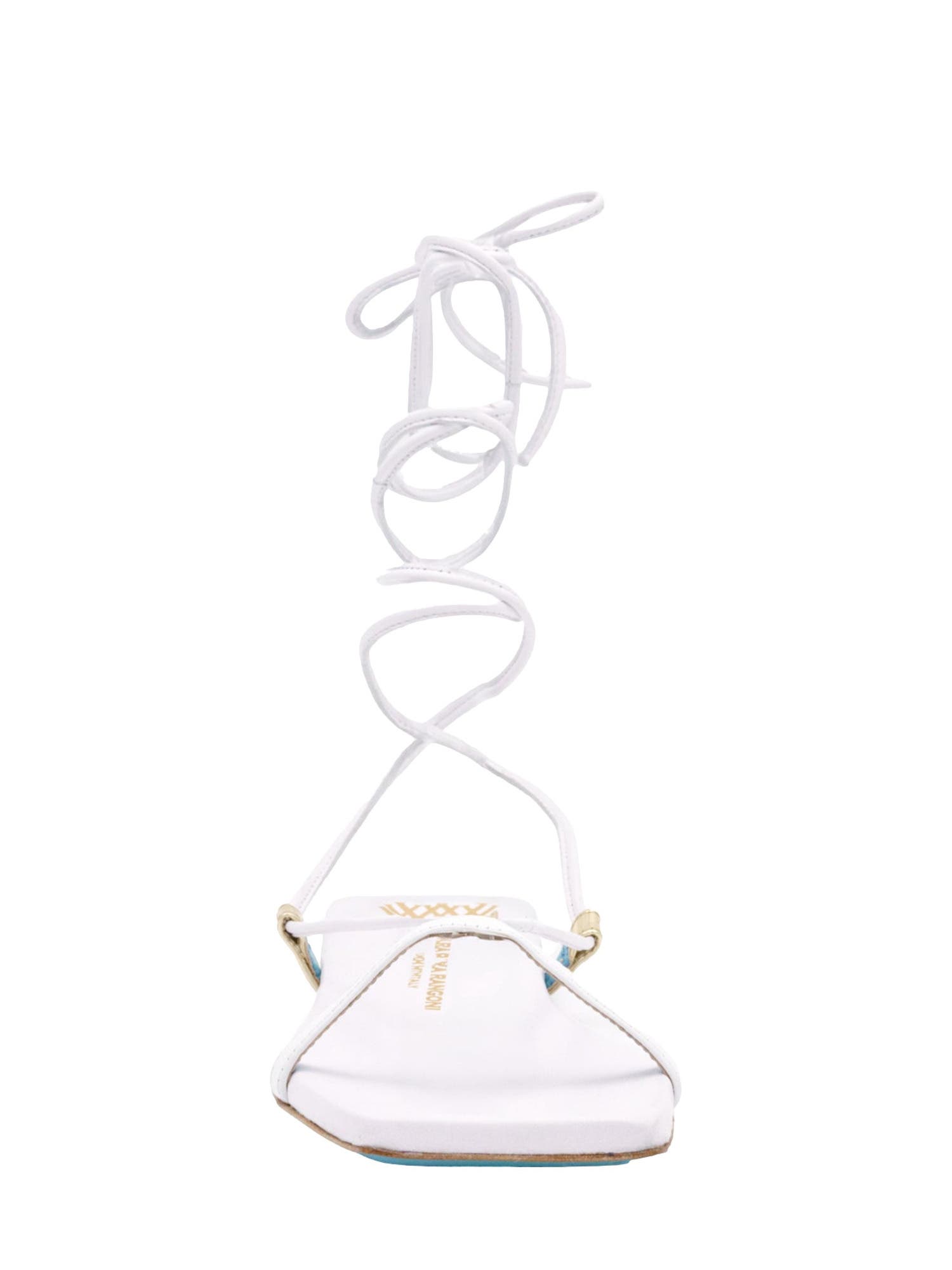 Valentina Rangoni Callisto Ankle Wrap Sandal, Alternate, color, White