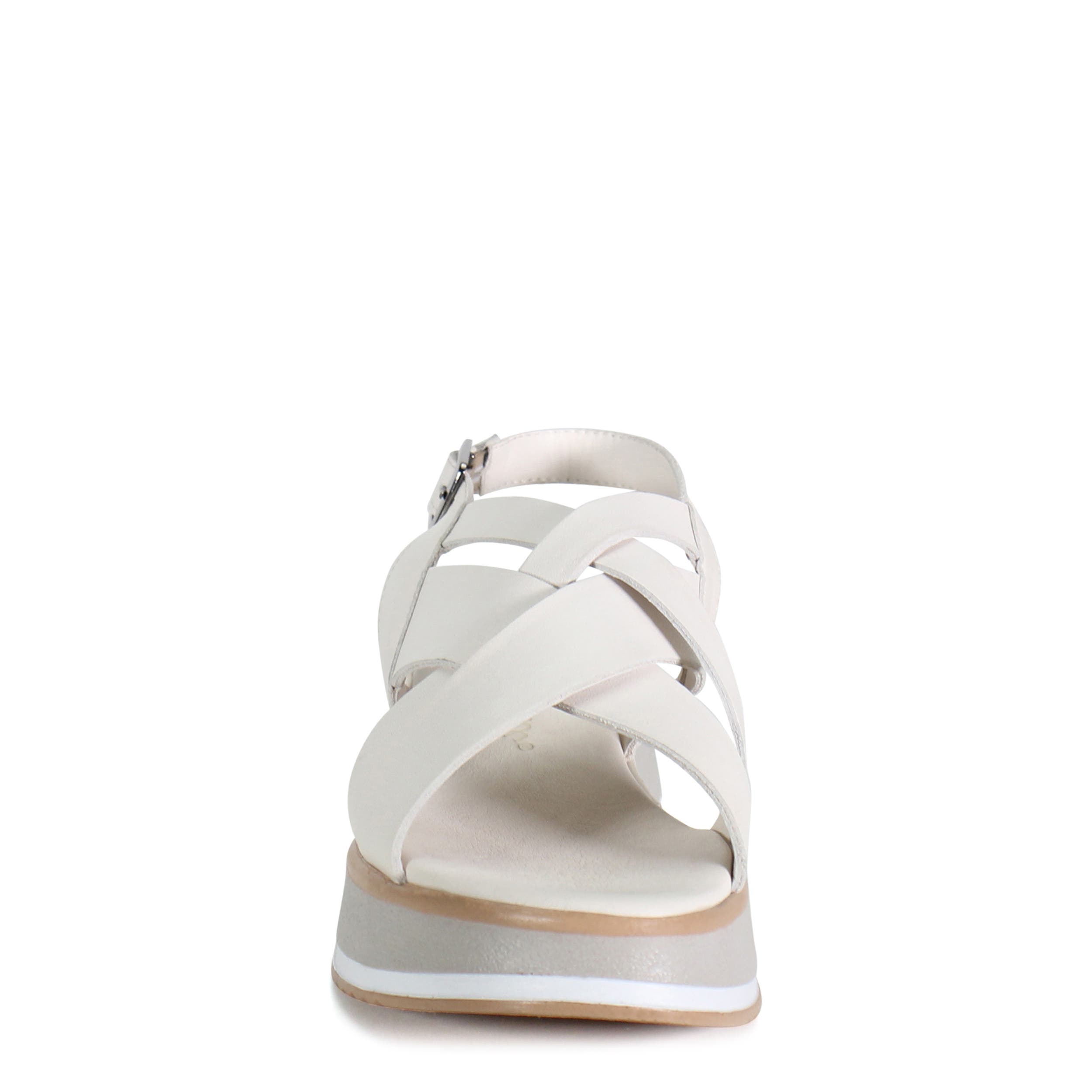 Diba True PIPP EN Leather Sporty Platform Sandal, Alternate, color, White