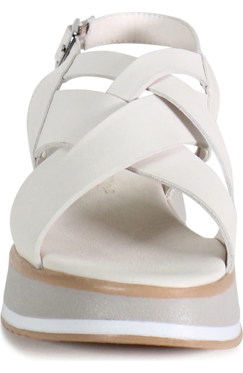 Diba True PIPP EN Leather Sporty Platform Sandal, Alternate, color, White