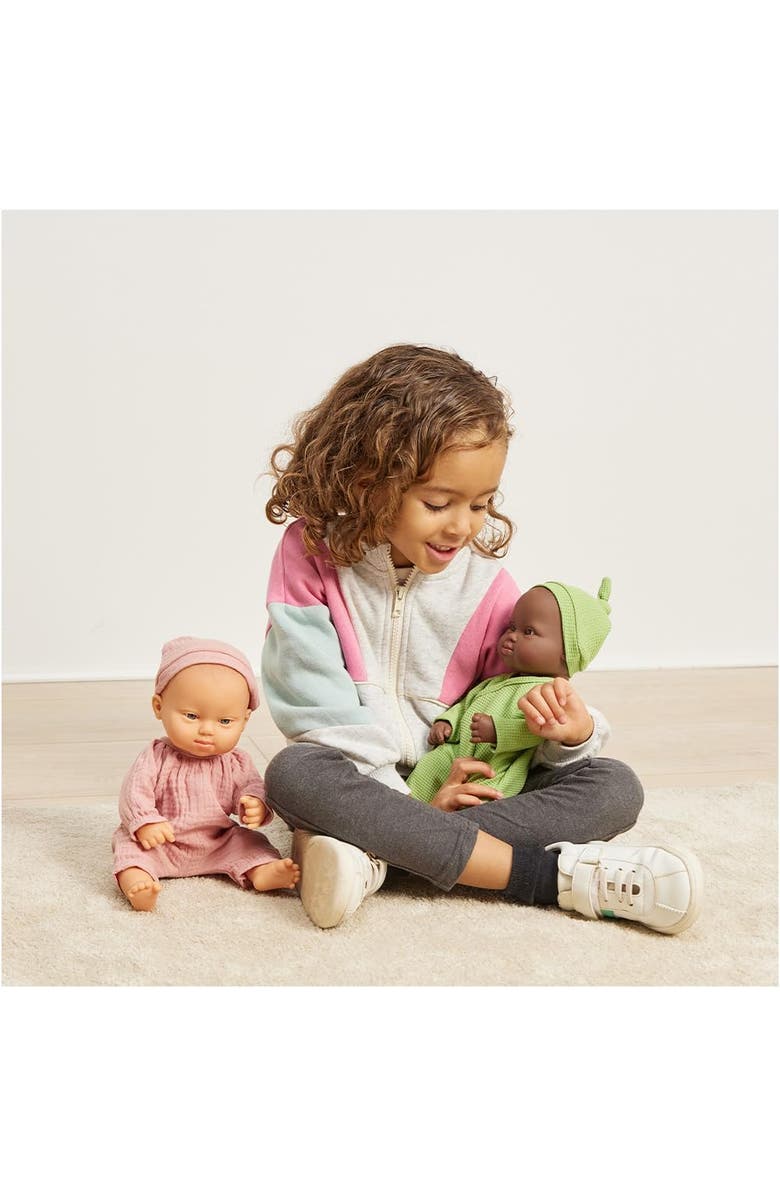 Miniland Baby Doll with Down Syndrome - 12 5/8", Alternate, color, 