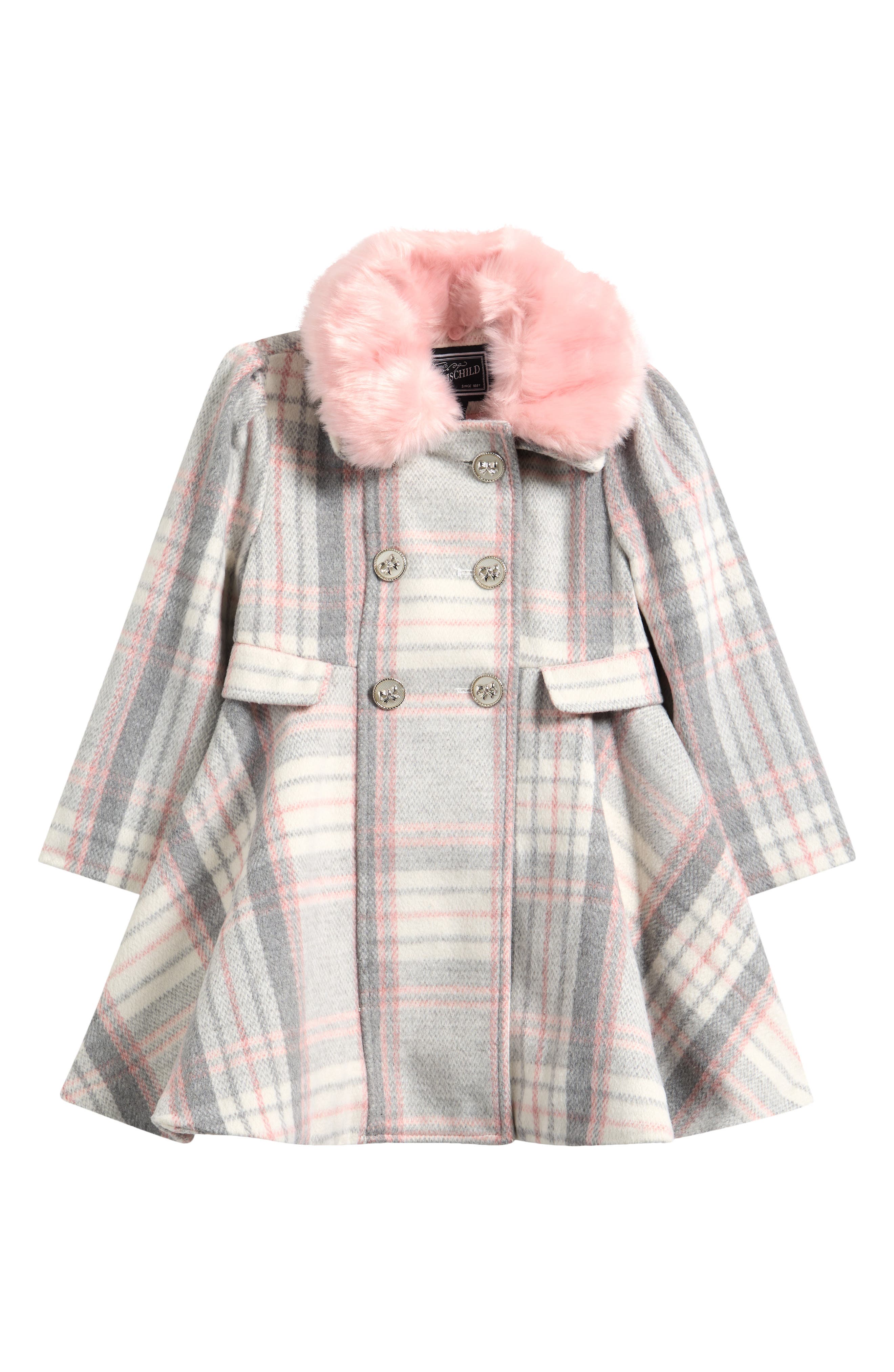 PINK/ GREY PLAID