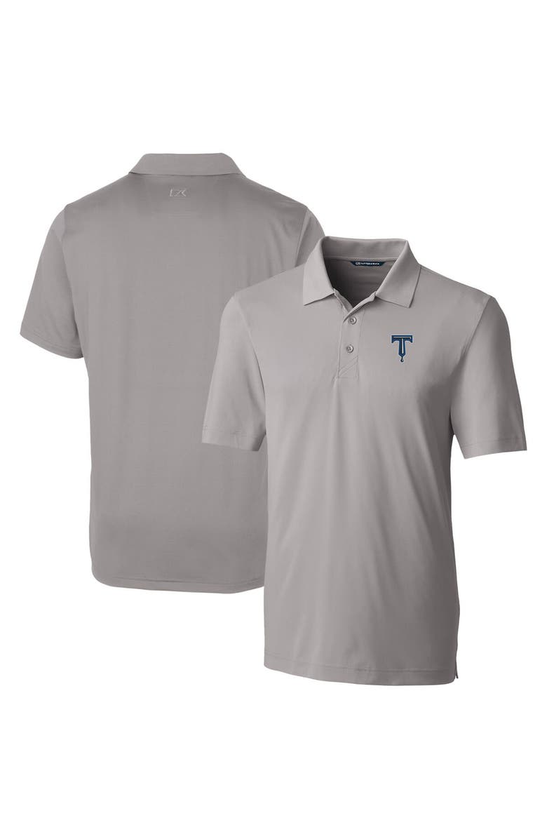 Cutter & Buck Men's Cutter & Buck  Gray Tulsa Drillers Big & Tall DryTec Forge Stretch Polo, Main, color, 