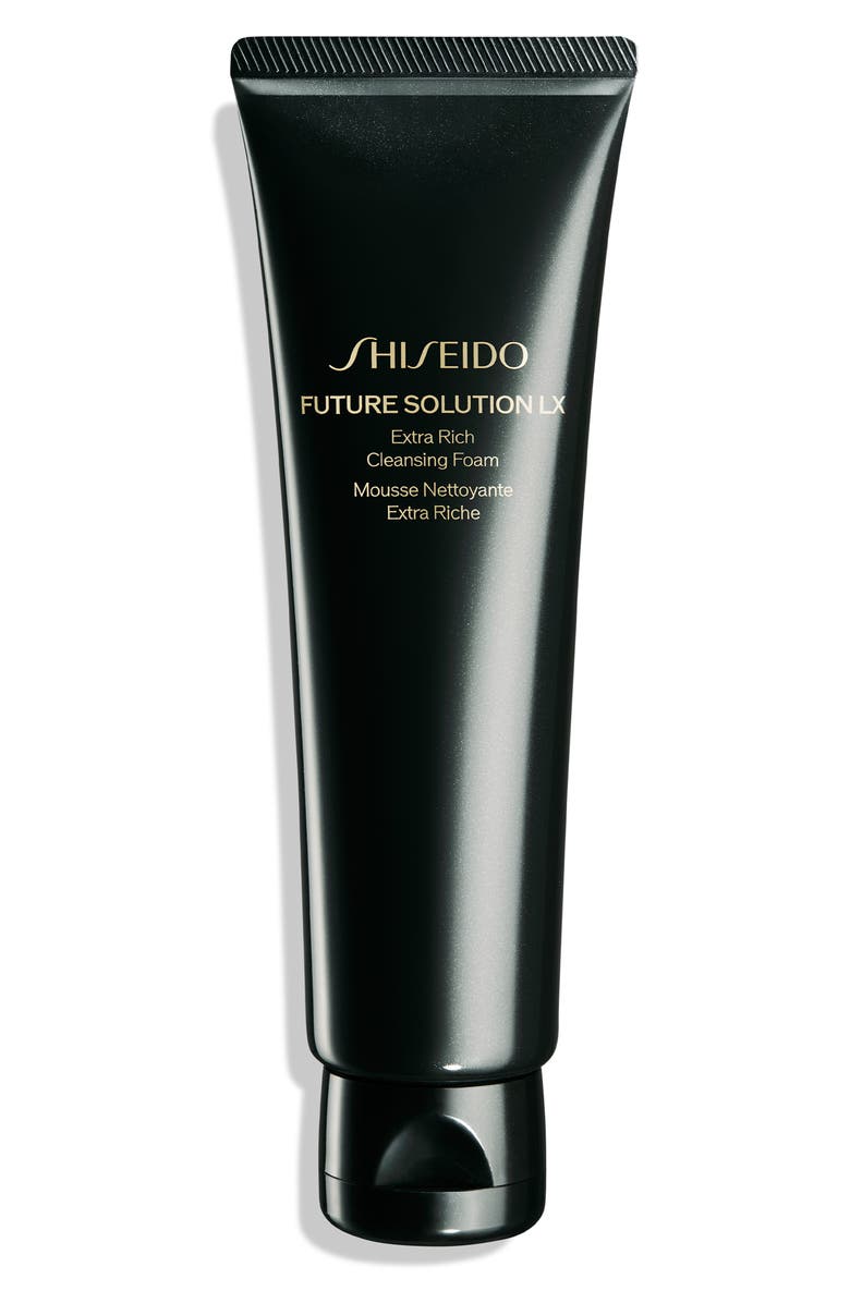 Shiseido Future Solution LX Extra Rich Cleansing Foam, Main, color, 