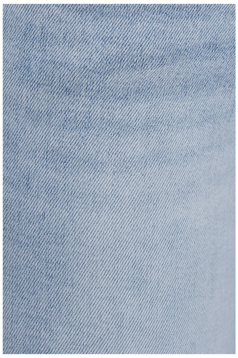 Daisy High Waist Step Hem Slim Jeans, Alternate, color, LIGHT BLUE