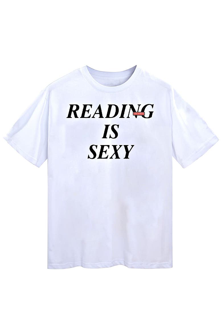 Reading Is Sexy Tee, Main, color, White