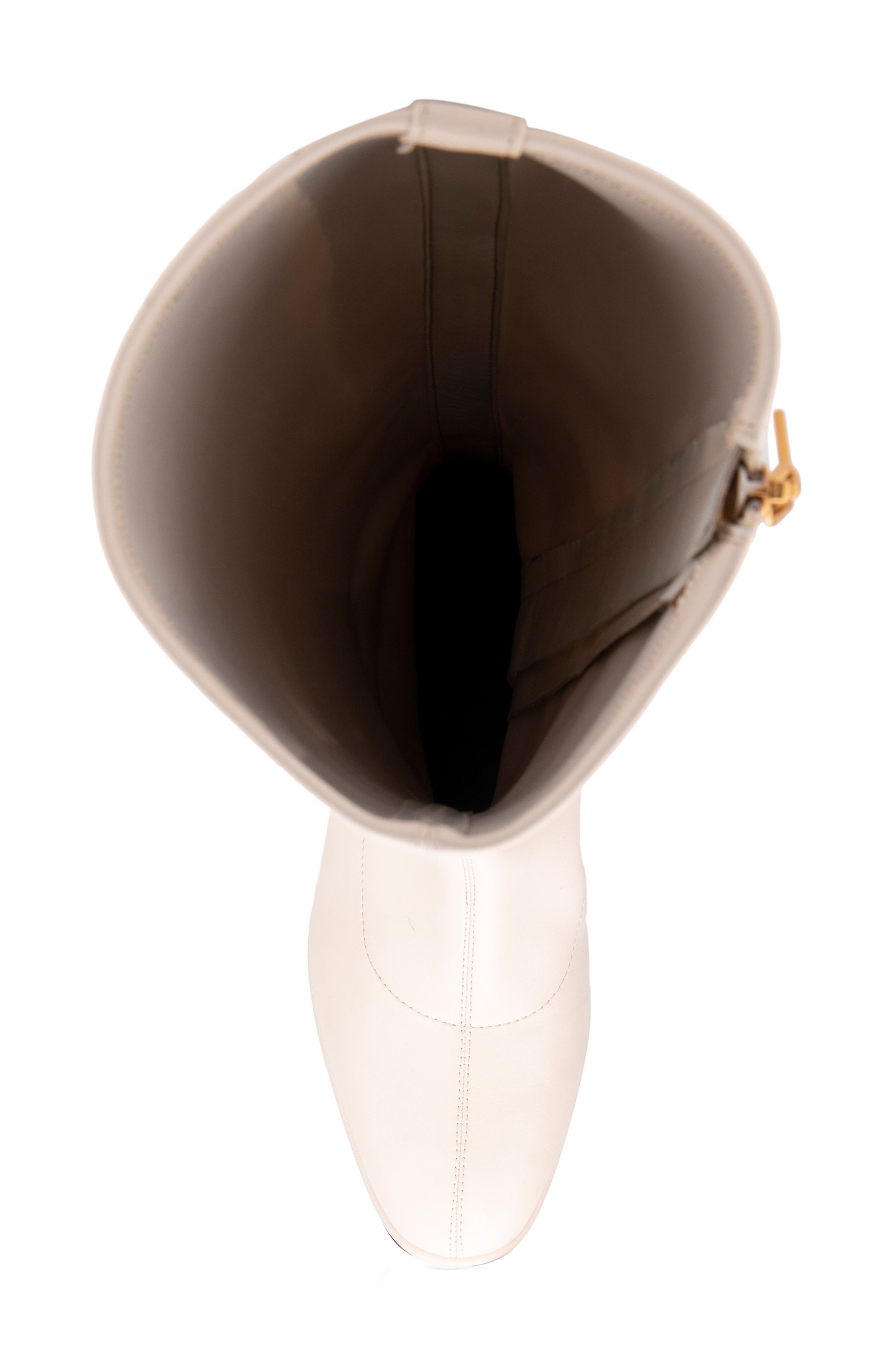 Aerosoles Angela Wedge Boot, Alternate, color, Eggnog Stretch Smooth Faux