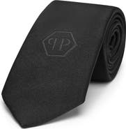 PHILIPP PLEIN Thick Tie Hexagon Men