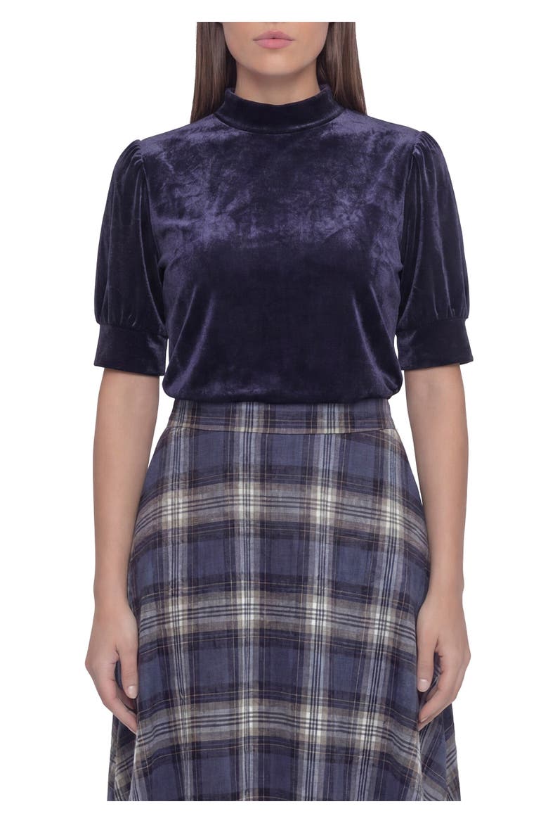 Hailey Top, Alternate, color, Navy