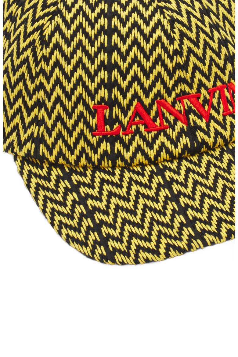 x FUTURE CURB COTTON CAP, Alternate, color, BLACK/YELLOW