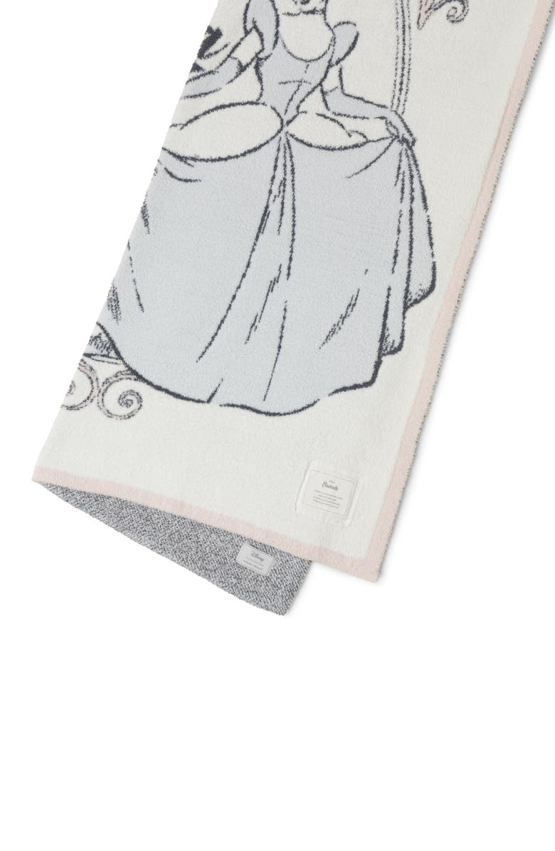 Barefoot Dreams<sup>®</sup> X Disney CozyChic<sup>®</sup> Cinderella Throw Blanket, Alternate, color, Pearl Multi