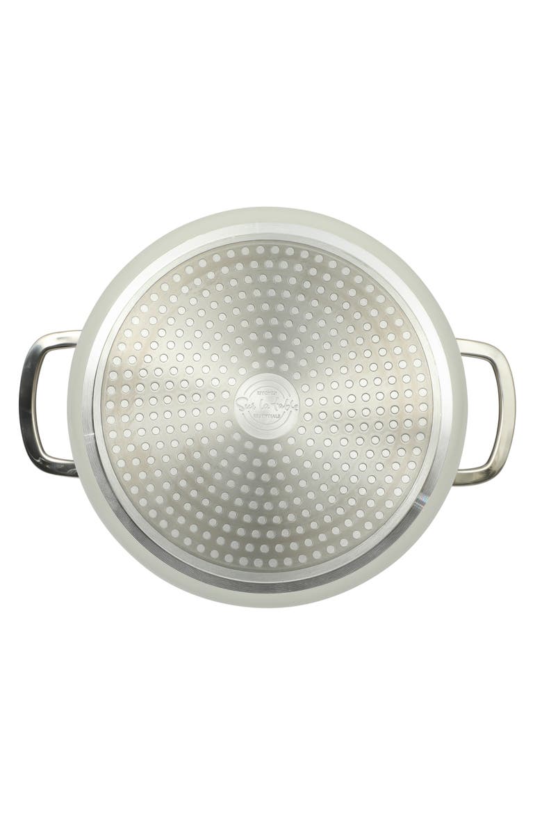 Viva La Cantina 10-Piece Ceramic Nonstick Cookware Set, Alternate, color, White