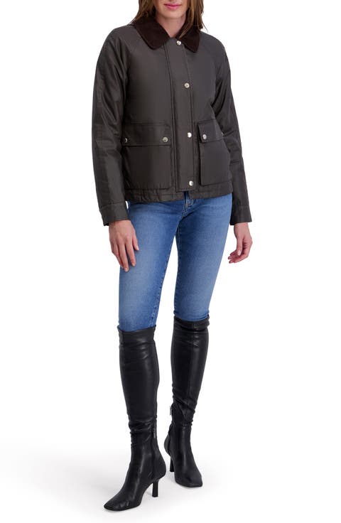 Water Resistant Waxed Cotton Barn Jacket