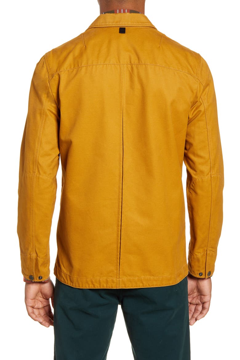 Daniel Notched Lapel Twill Jacket, Alternate, color, SAND