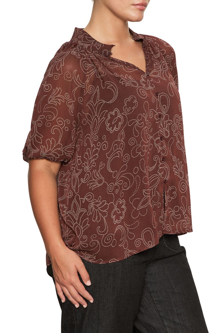Keep Me Close Shirt, Alternate, color, BOHEME BROWN