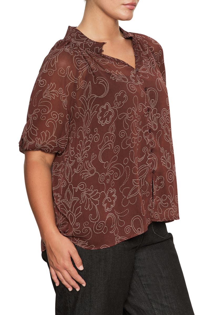 Sanctuary Keep Me Close Shirt, Alternate, color, Boheme Brown