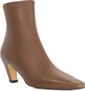 Dune London Oysterr Leather Bootie