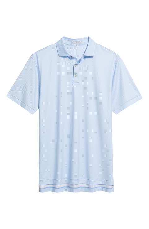 Medina Microprint Performance Jersey Polo