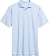 Peter Millar Medina Microprint Performance Jersey Polo