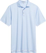 Peter Millar Medina Microprint Performance Jersey Polo