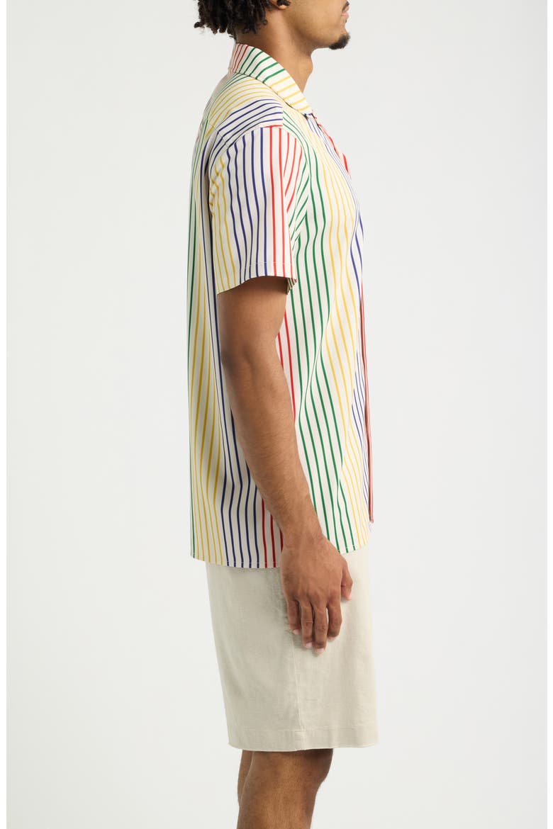 Ripe Weekend Camp Shirt, Alternate, color, YELLOW