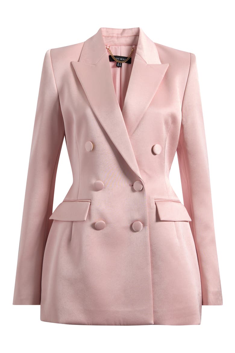 Monica Pink Blazer, Alternate, color, PINK