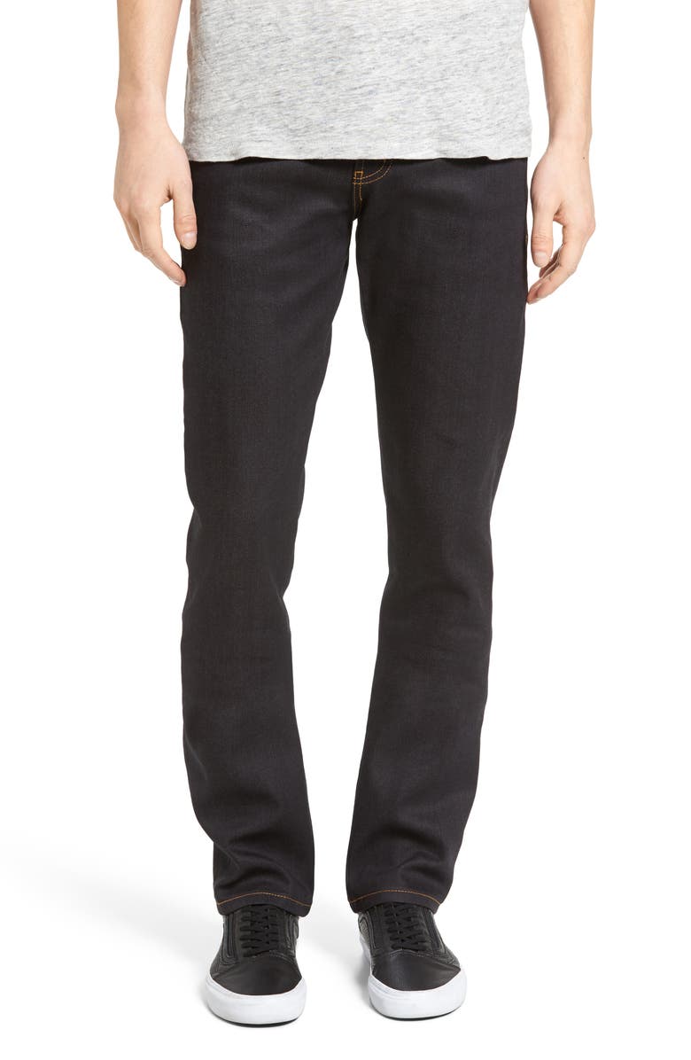 Naked & Famous Denim Skinny Guy Skinny Fit Selvedge Jeans, Main, color, 