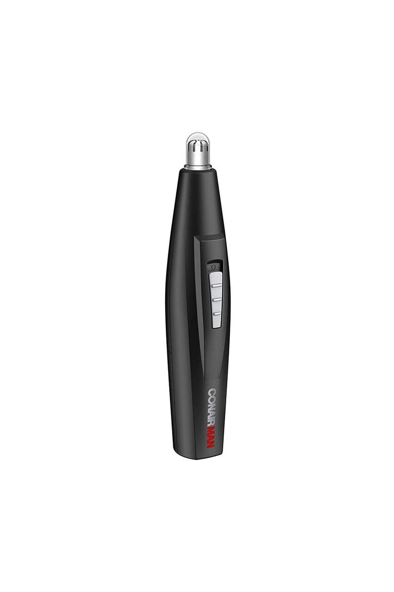 Cordless Stainless Steel Nose and Ear Trimmer, Alternate, color, Black