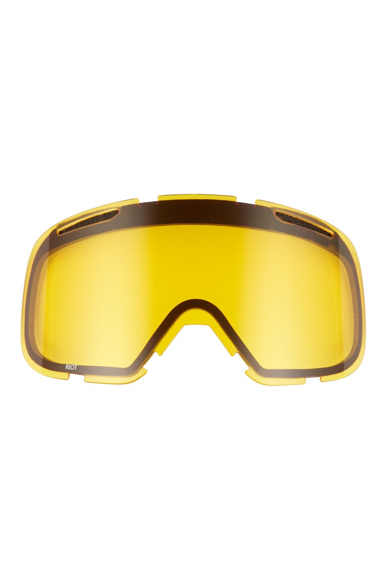 Riot 180mm ChromaPop™ Snow/Ski Goggles, Alternate, color, BLACK/ EVERYDAY VIOLET MIRROR