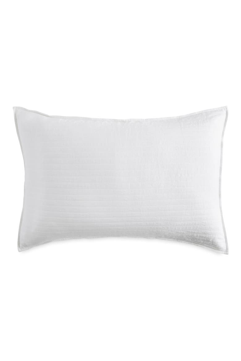 PURE Comfy Pillow Sham, Main, color, WHITE