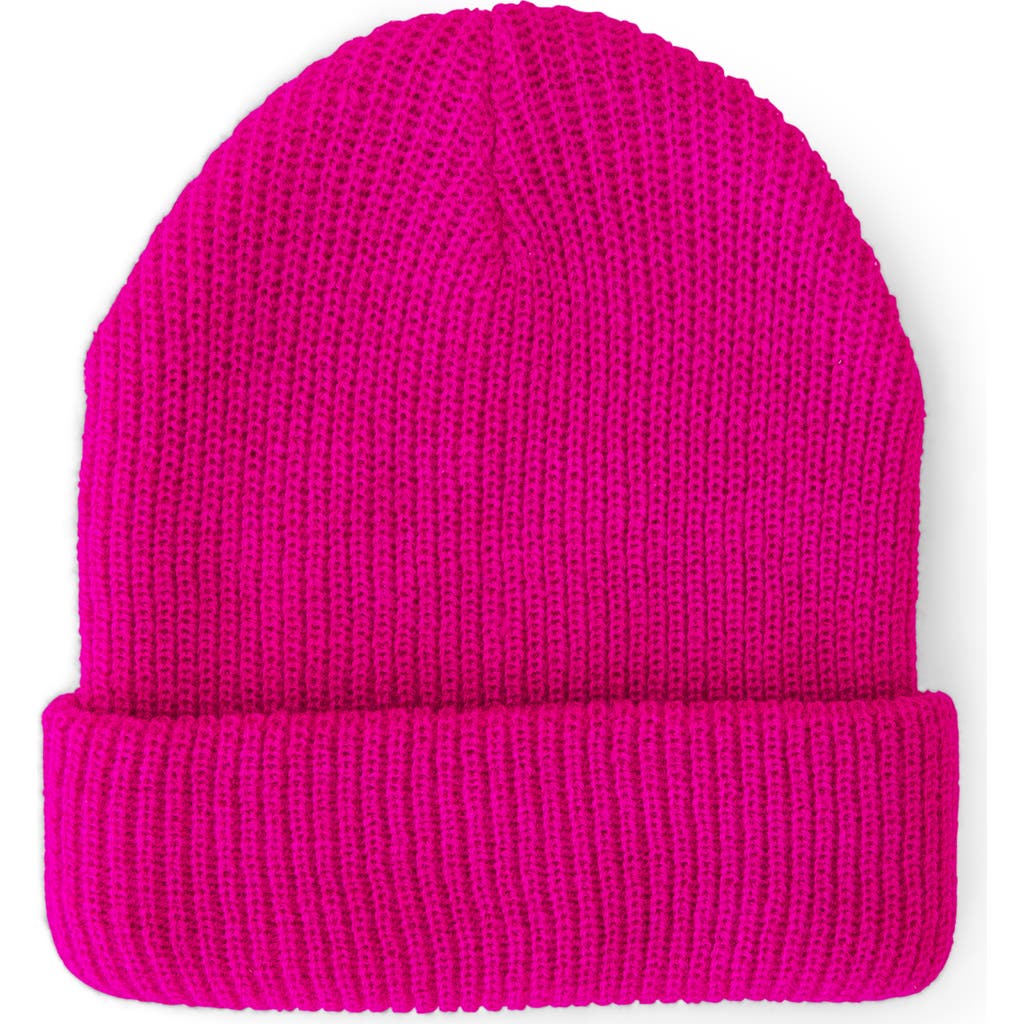 Sunshine Studios Billie Knit Beanie In Pink