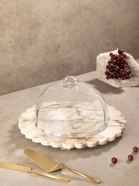 Kismet Marble Cloche Board