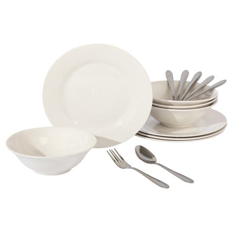 Everyday Yarbury 16 Piece Fine Certamic Dinnerware Set