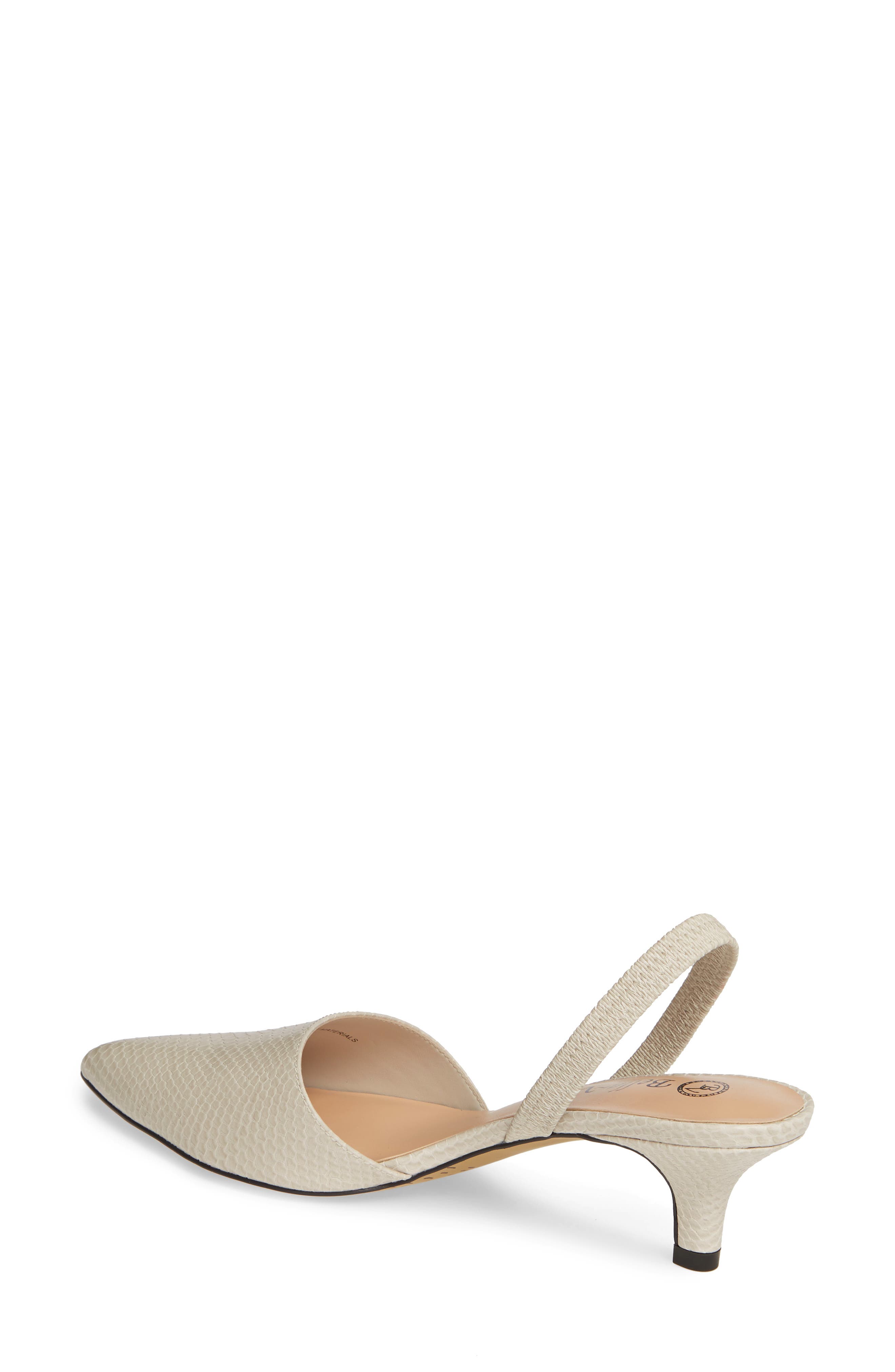 Sarah II Slingback Pump, Alternate, color, NATURAL SNAKE PRINT