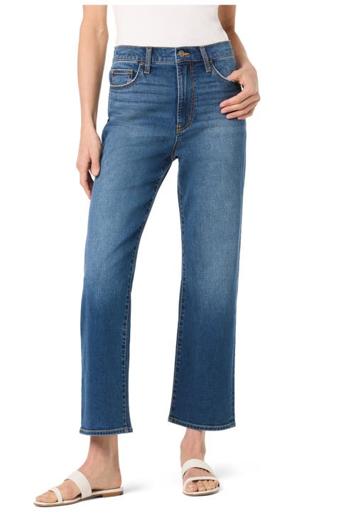 Noa High Waist Ankle Straight Jeans (Confessions)