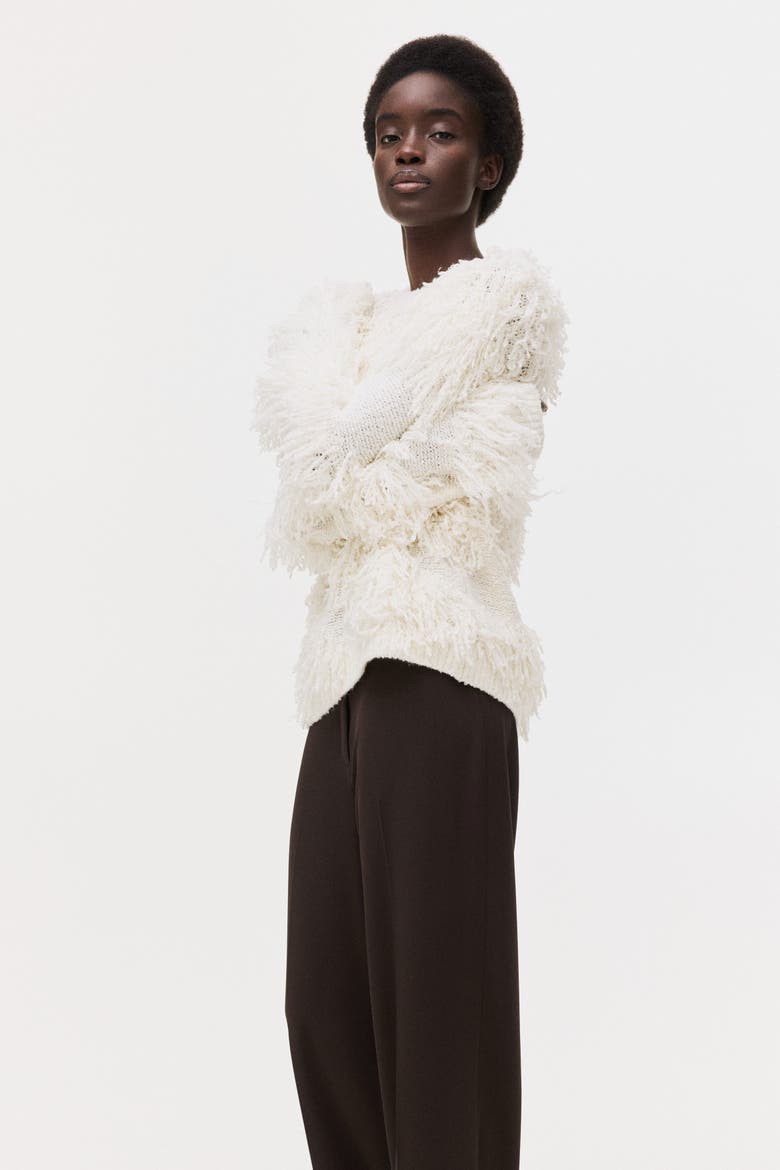 Tailored Trousers, Alternate, color, Dark brown