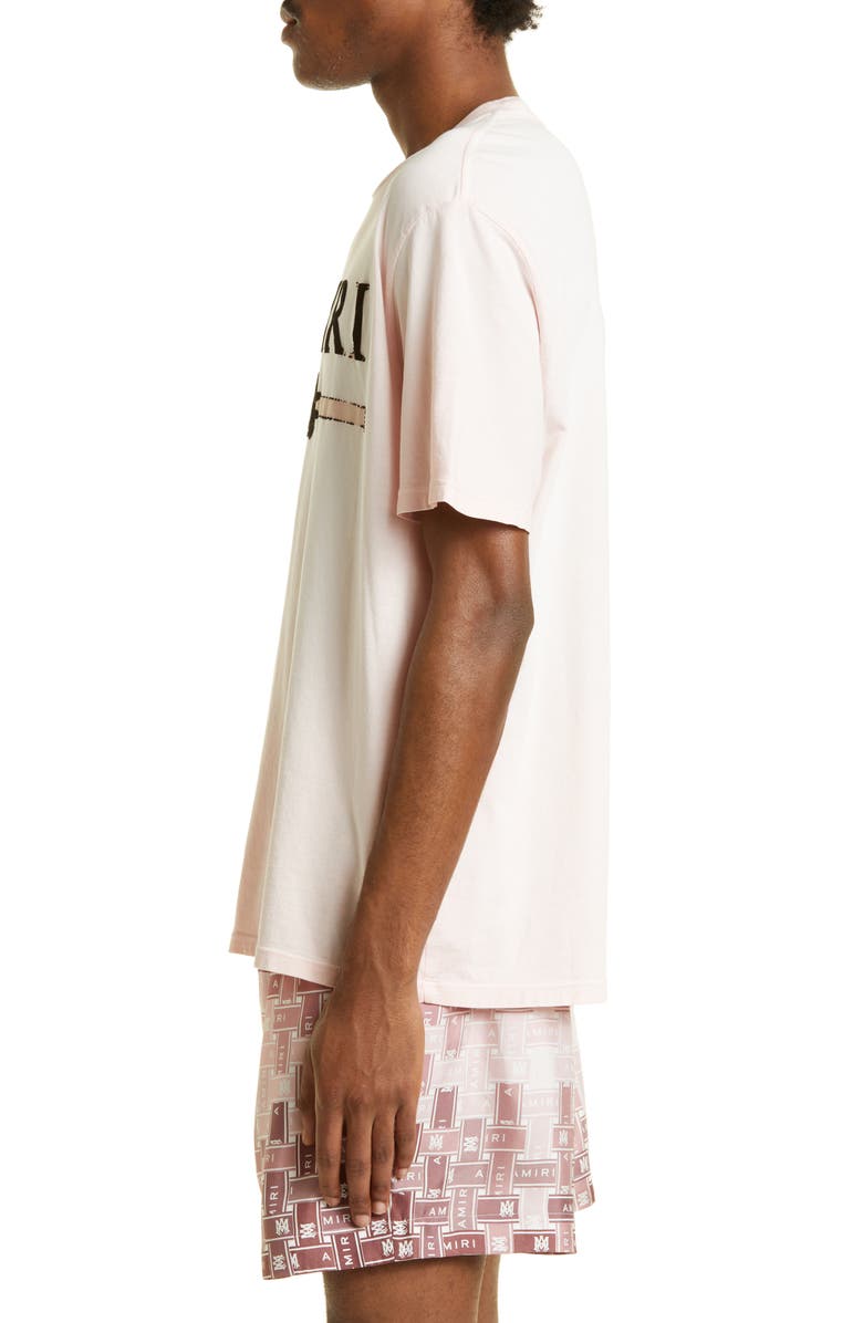 AMIRI MA Bar Logo Appliqué T-Shirt, Alternate, color, 