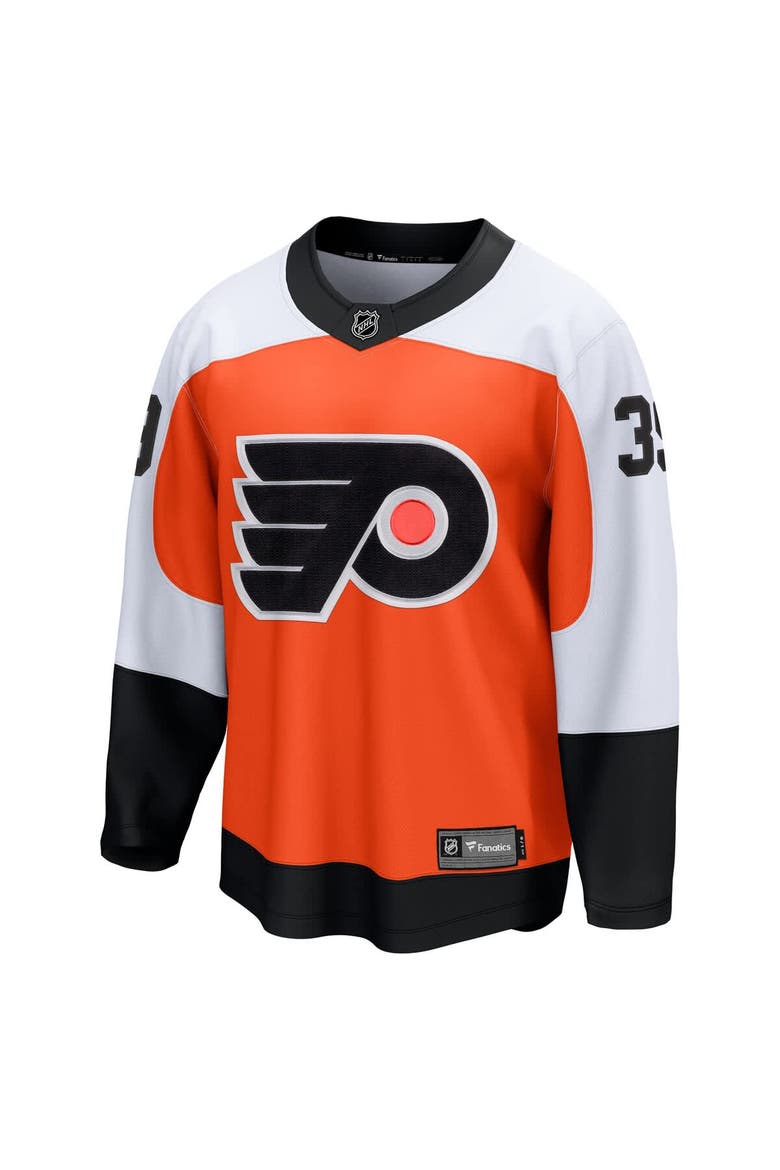 Men's Fanatics Matvei Michkov Orange Philadelphia Flyers Home Premier Breakaway Player Jersey, Alternate, color, Orange