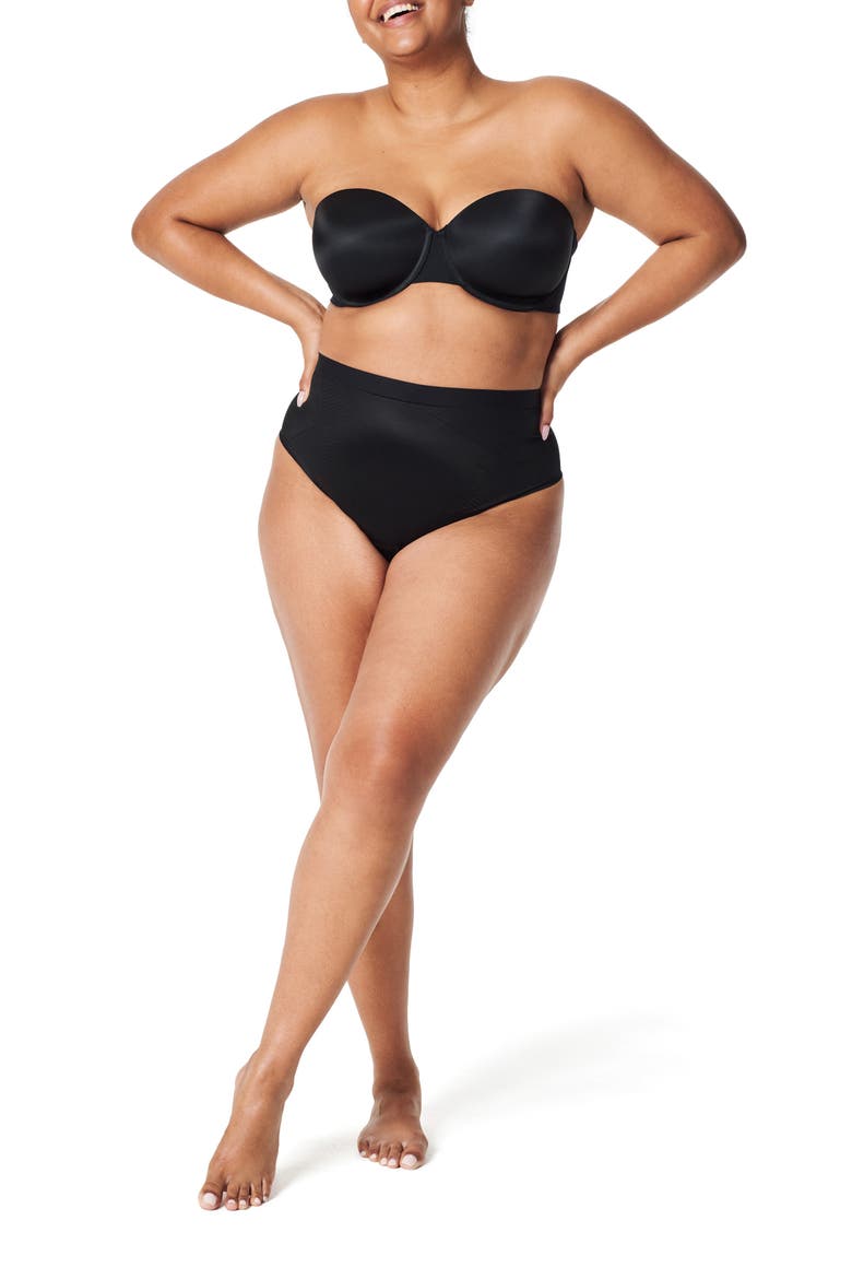 SPANXshape™ Invisible Thong, Alternate, color, VERY BLACK