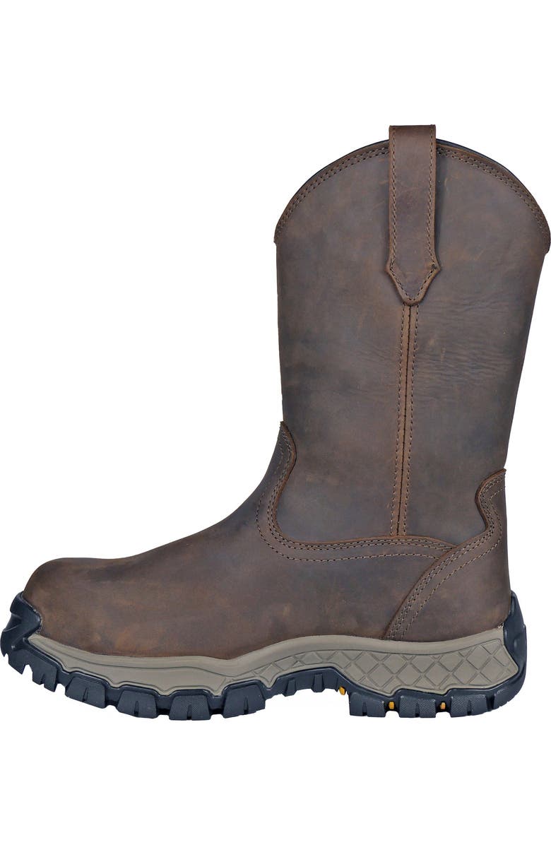 Hoss Boot Company HOSS Recon 11 Inch Composite Toe Wellington Work Boot, Alternate, color, Brown