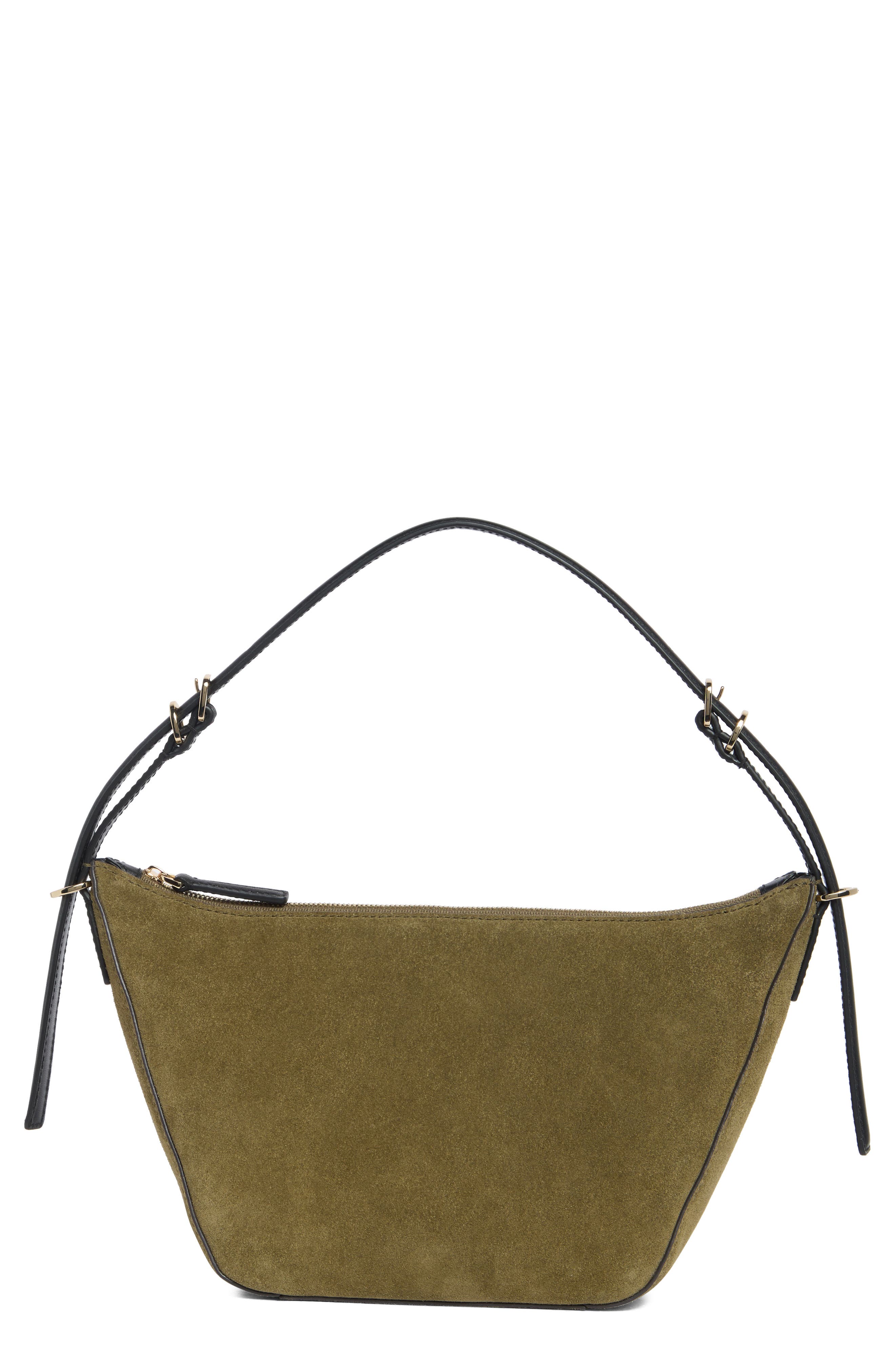 Madewell The Keeper Suede Shoulder Bag