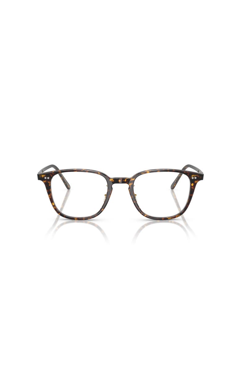 Oliver Peoples 49mm Square optical glasses, Alternate, color, Tortoise
