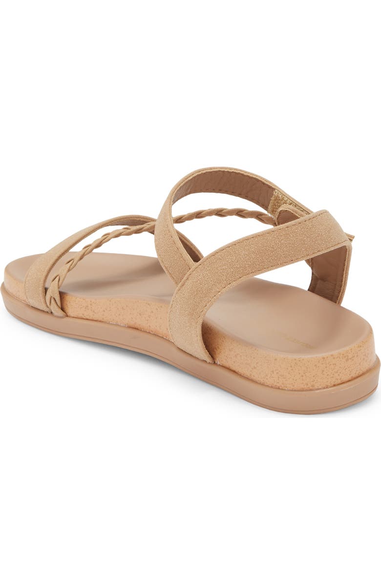 Project Cloud Kids' Leap Strappy Sandal, Alternate, color, Beige