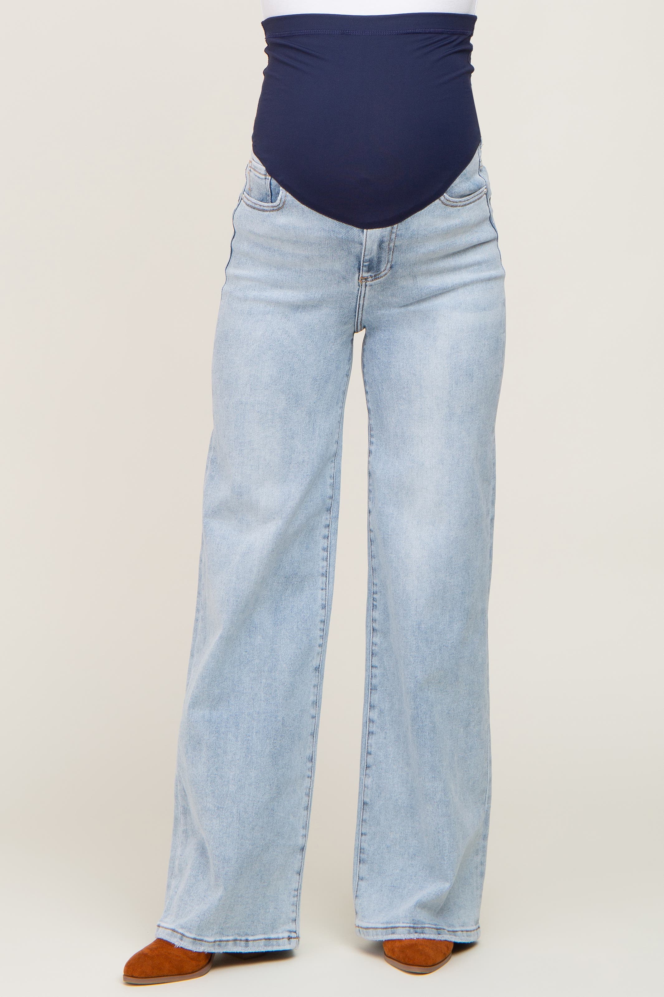 Wide Leg Maternity Jeans - image 2