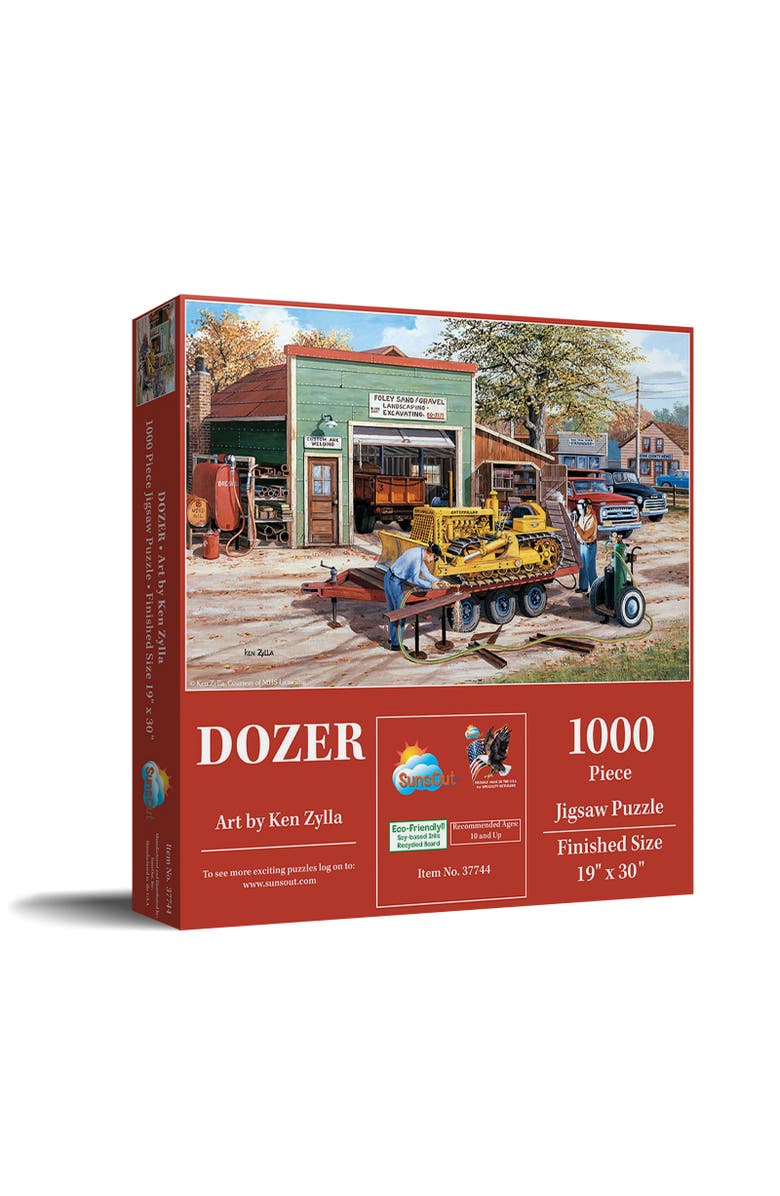 Sunsout Dozer 1000 piece Jigsaw Puzzle for Adults, Main, color, Multicolor