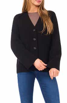 Halogen® Raglan Sleeve V-Neck Cardigan