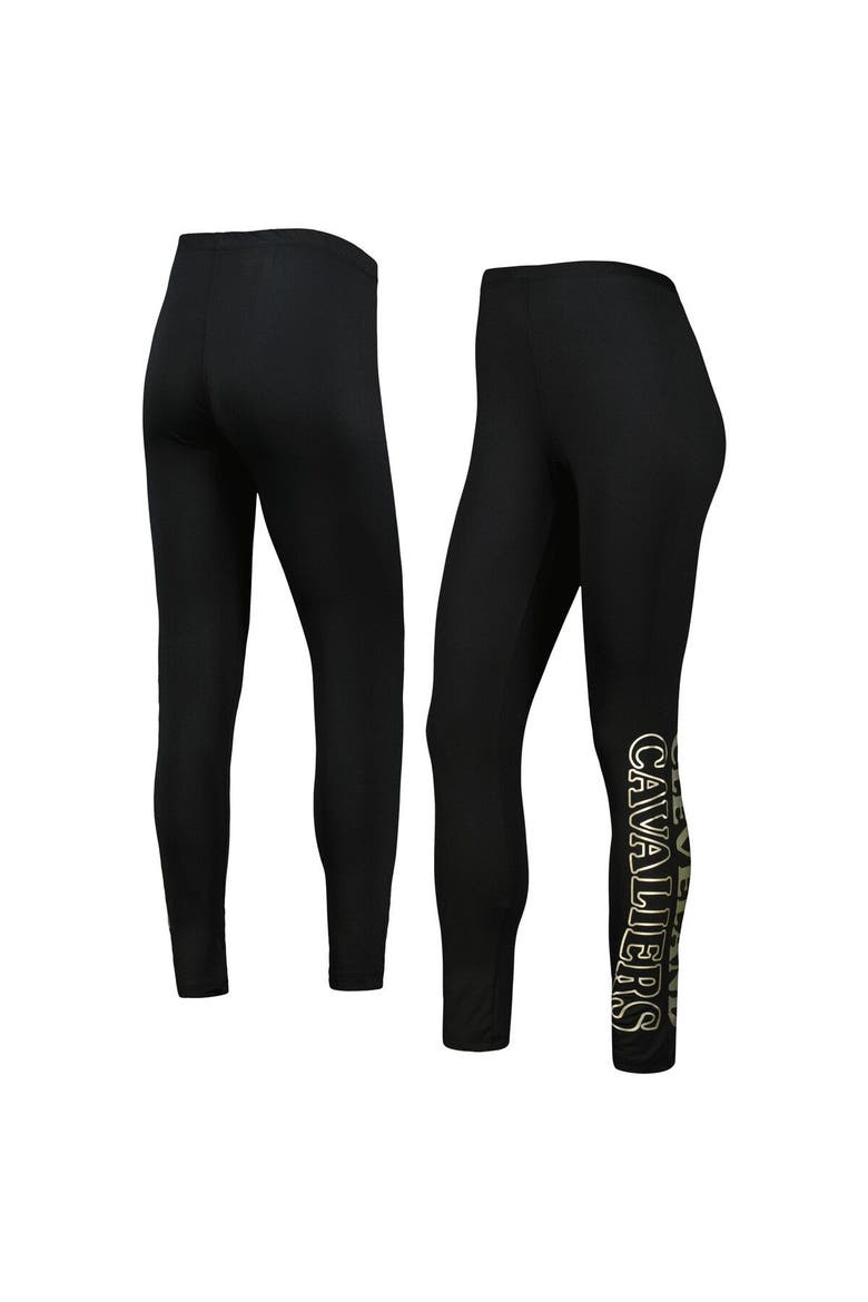 Women's G-III 4Her by Carl Banks Black Cleveland Cavaliers Stadium Leggings, Main, color, Black