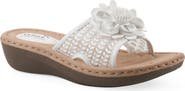 CLIFFS BY WHITE MOUNTAIN Chill 2 Wedge Slide Sandal - Wide Width Available
