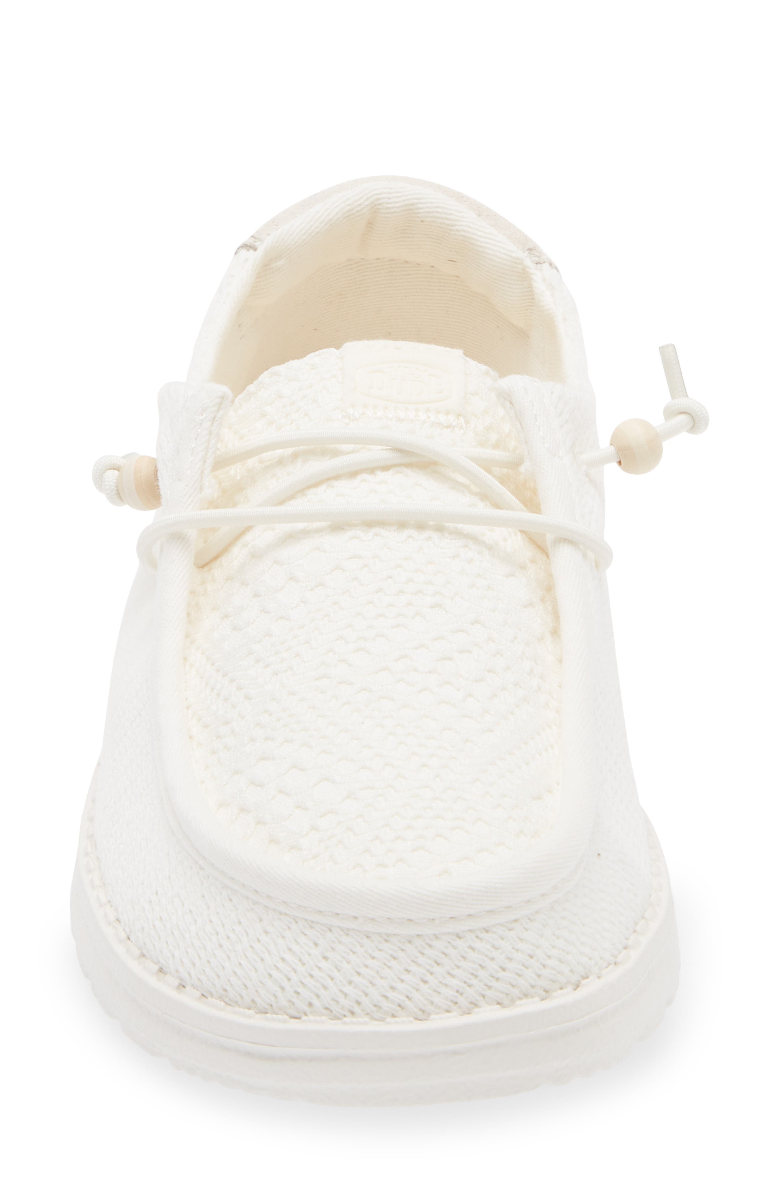 Hey Dude Wendy Crochet Slip-On Moc Toe Shoe, Alternate, color, 